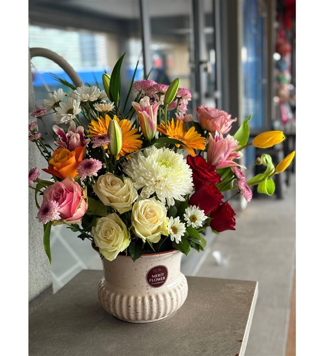 Vase in Flower