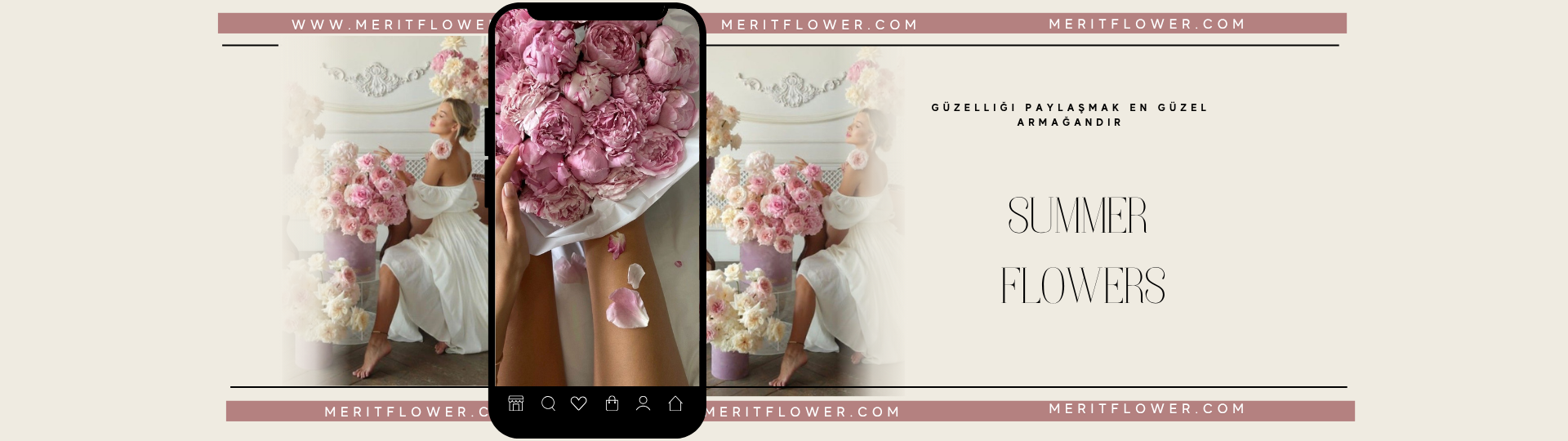 Merit Flower – Ankara’da premium ve kişiye özel çiçek tasarımları sunan butik çiçek markası