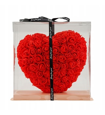 Kırmızı Kalp Gül 