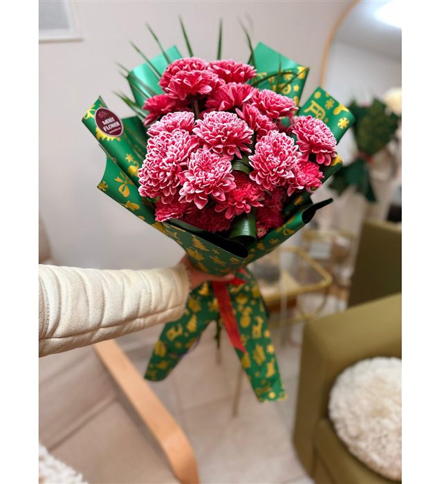 Christmas Red Bloom