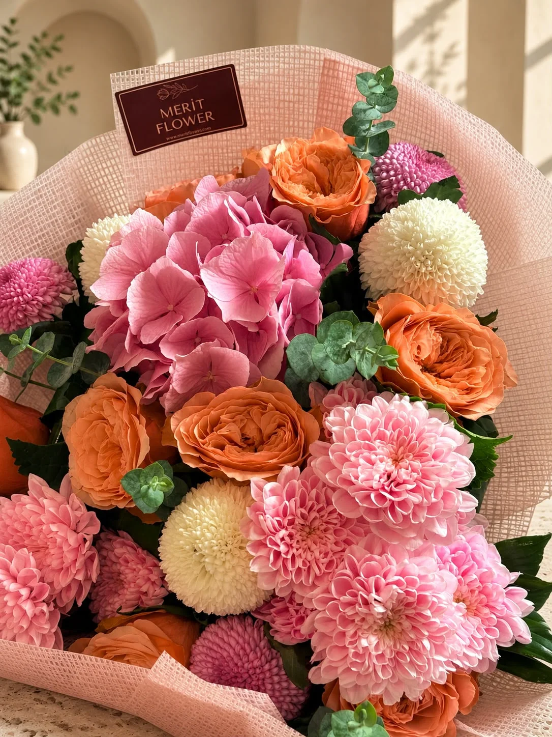 Pastel Anastasya Gül Buketi
