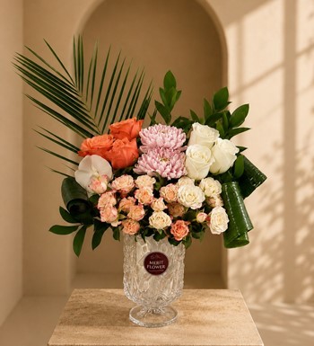 vazo aranjmanı, luxury flower
