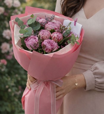 şakayık buketi, ankara şakayık siparişi