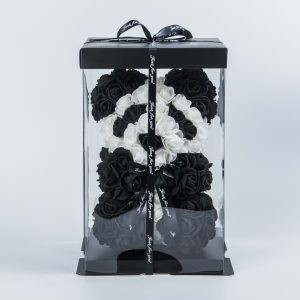 Teddy Bear Roses Panda