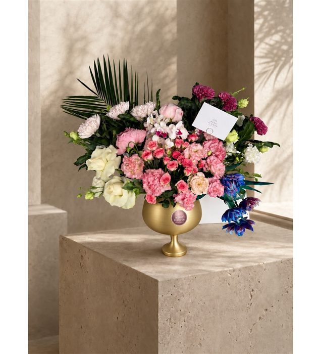 Delphinium & Şakayık Grand Aranjmanı | Azure Garden Collection