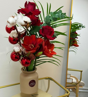 yılbaşı çiçeği, lük yılbaşı çiçeği, yeni yıl hediyesi